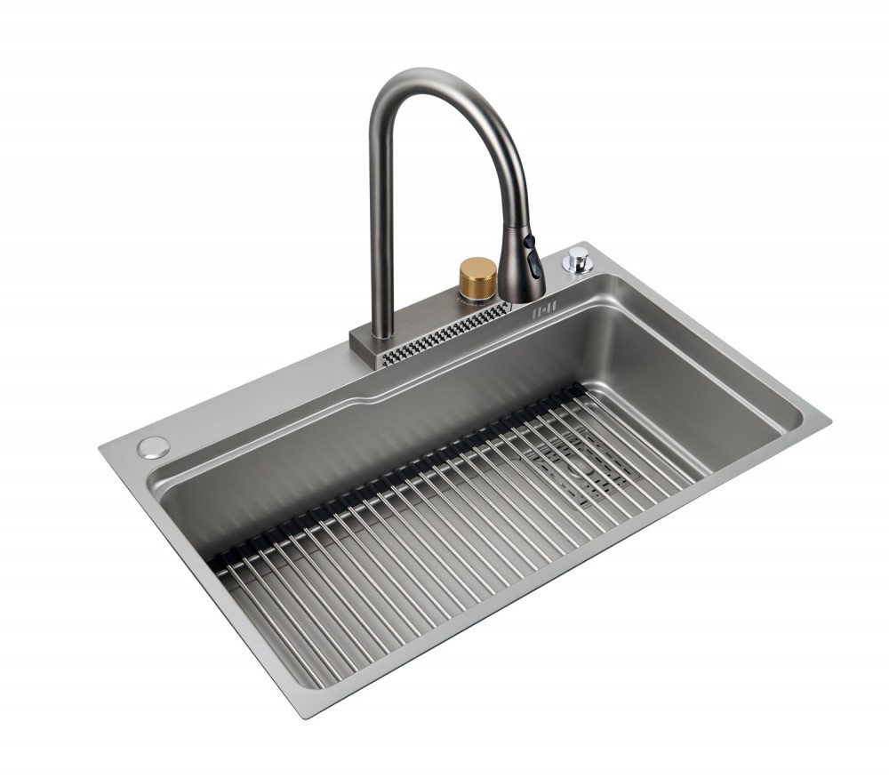 AB-HM03 Large Single Bowl Stainless Steel Sink