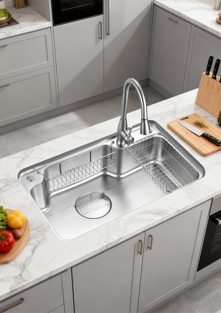 AB-NF02 Double Bowl Sink Set